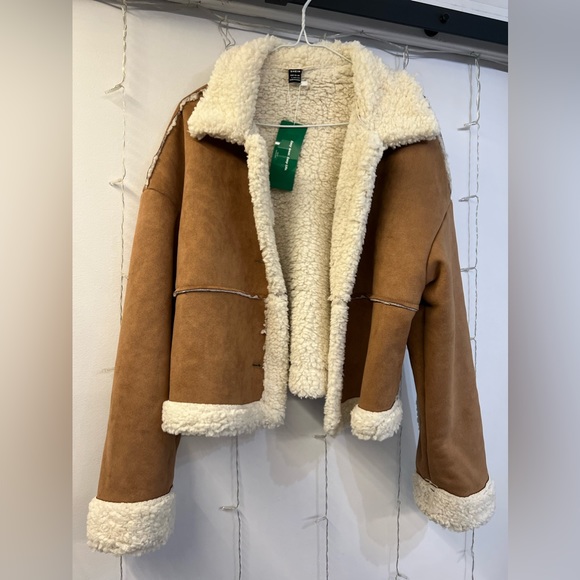 Jackets & Blazers - Collar jacket dark beige